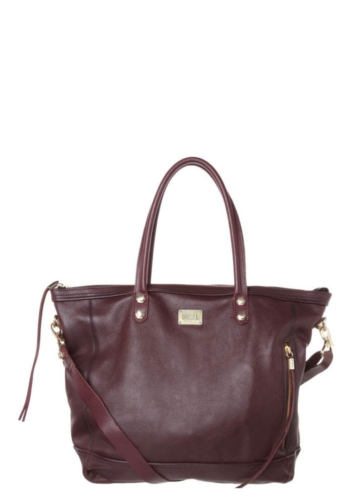 Sac a main cuir rouge Diesel