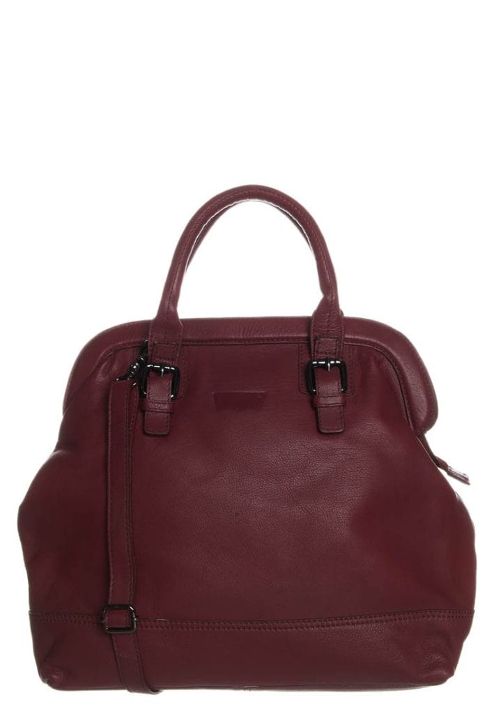 Sac a main cuir rouge Levis